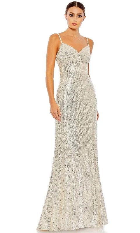 Stupidly Low Prices Chic Allure Ieena Duggal 11276 - Fully-Sequined Sleeveless Formal Dress