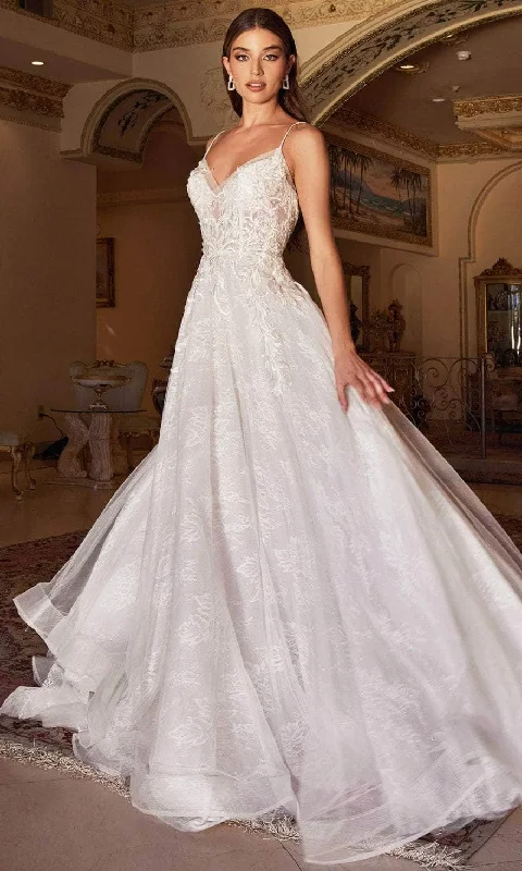 Style Revolution Statement Piece Andrea and Leo A1102W - Chantilly Lace A-Line Bridal Gown