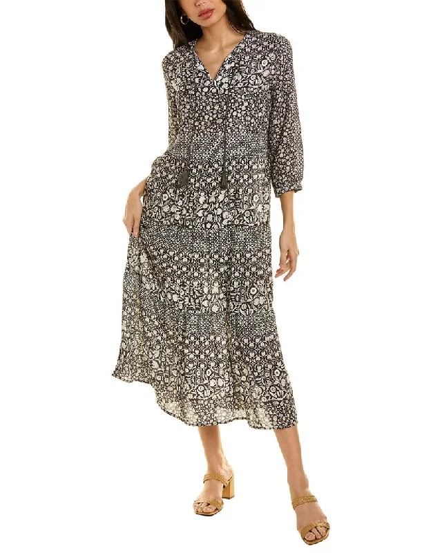 Trendy Pulse Modern Romance J.McLaughlin Darjeeling Midi Dress