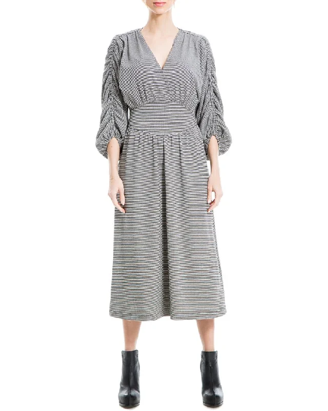 Chic & Cozy Collection Artful Design Max Studio Textured Midi Dress