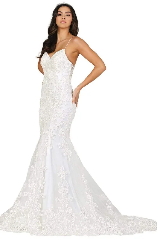 Season Offer Sophisticated Cut Dancing Queen - 118 Embroidered Sweetheart Mermaid Wedding Dress