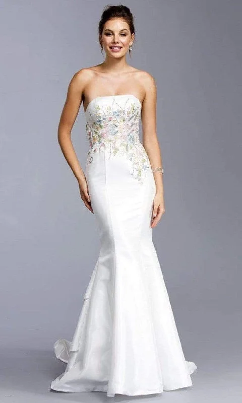 Big Savings Contemporary Elegance Aspeed Bridal - L1914 Multi Colored Embroidery Wedding  Dress