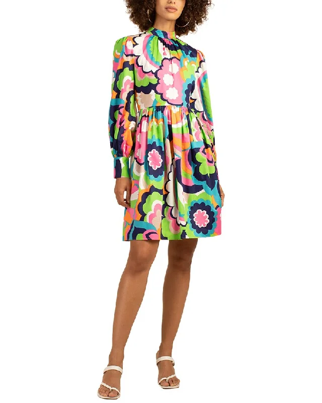 Limited-Time Offer Feminine Soft - Hued Look Trina Turk Regular Fit Bloom Mini Dress