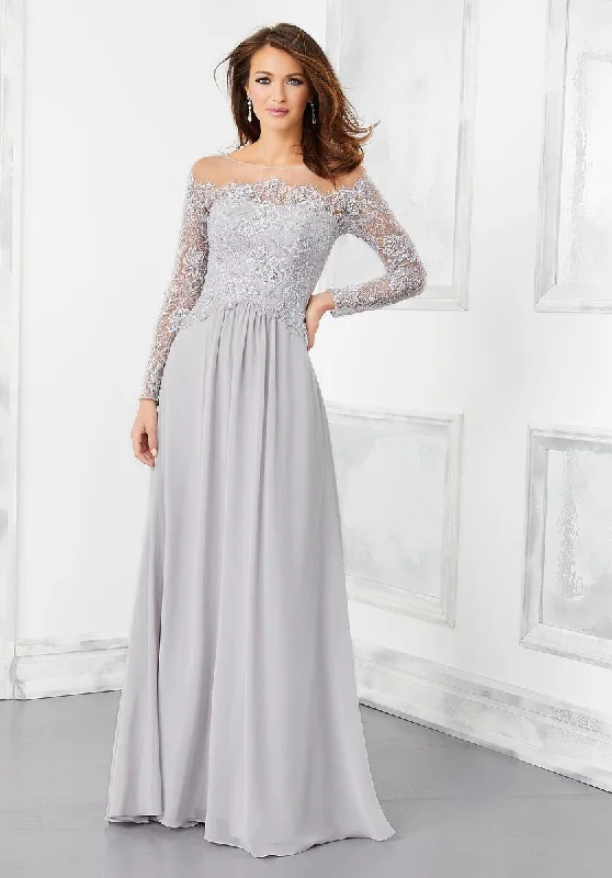 New Season Fashion Preview Sale Chic Allure MGNY Madeline Gardner New York 72310 Long Formal Dress