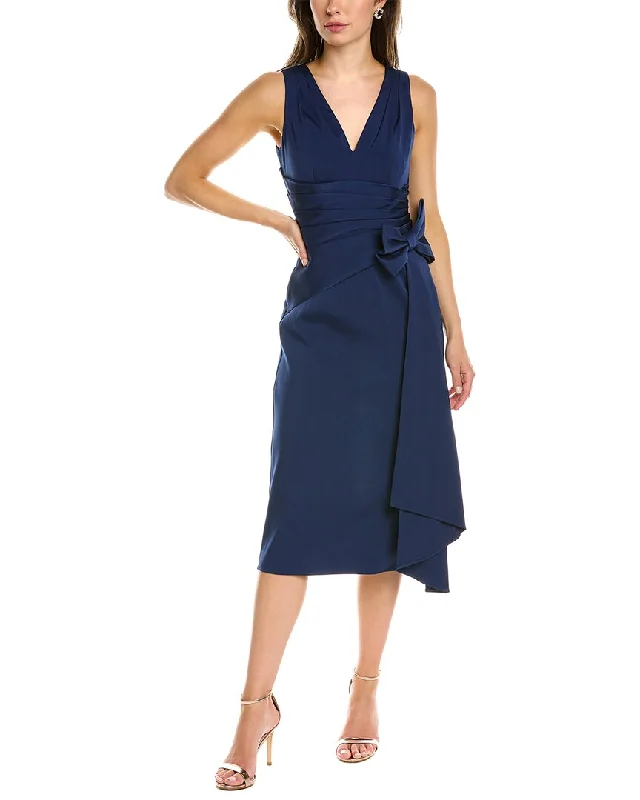 Limited Stock Feminine Allure Aidan Mattox Midi Dress