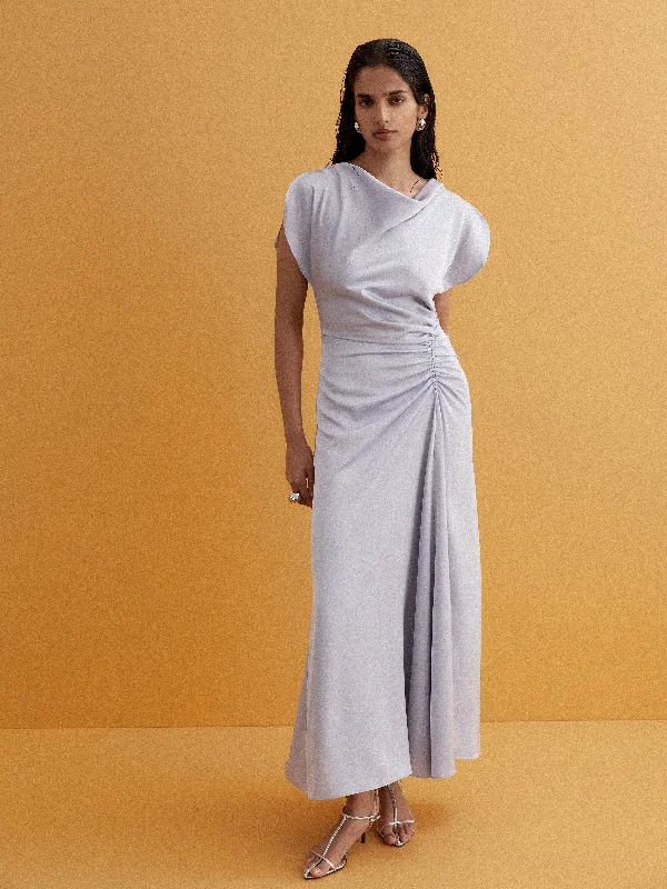 Buy More, Save More Formal Outfit TULLY DRAPED MAXI DRESS