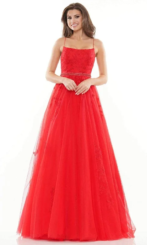 Clearance Sale, All Cheap Vintage Elegance colors Dress - 2532 Sleeveless Lace Appliqued Dress