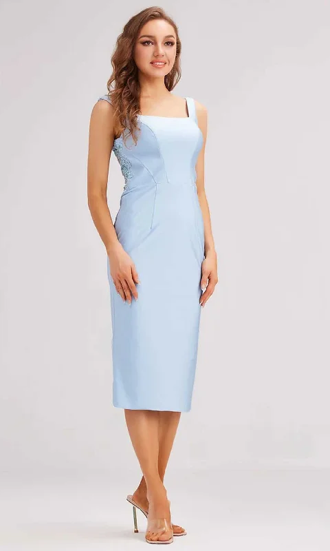 Flash Sale, Don'T Miss Polished Finish J'Adore Dresses J23067 - Satin Sleeveless Knee-Length Dress