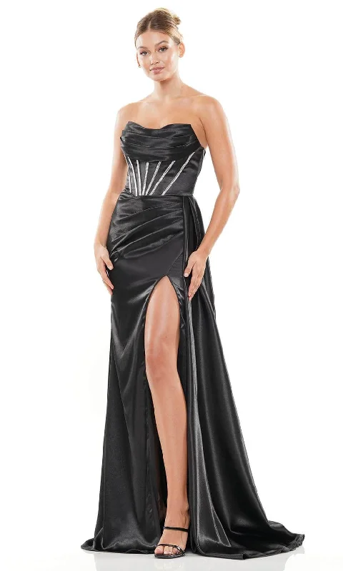 Refined Fashion Sale Classic Appeal Colors Dress 3102 - Strapless Satin Prom Gown