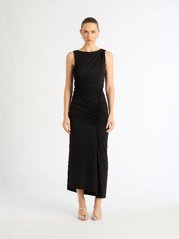 Additional Time-Limited Offers Flowing Silhouette TRUTH OR DARE MAXI DRESS