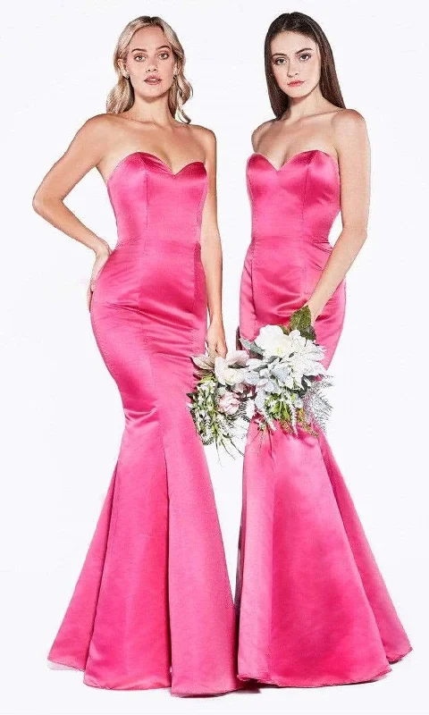 Cozy Comfort Style Sale Exquisite Craftsmanship Ladivine 8792 - Sweetheart Satin Trumpet Gown