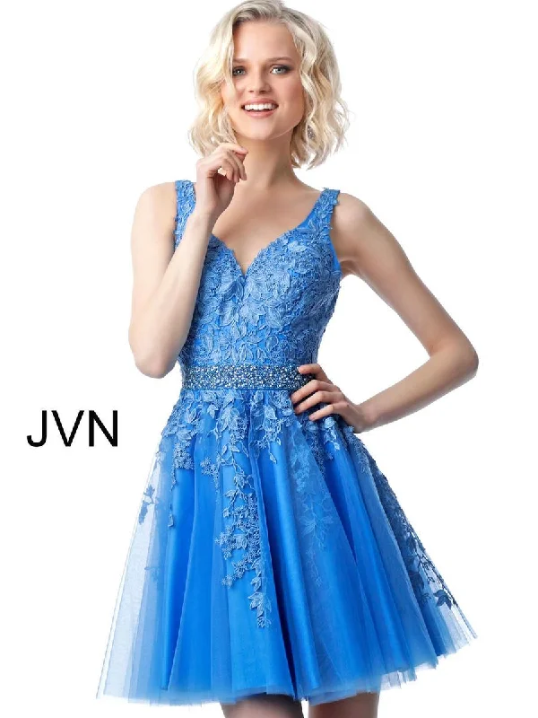 Polished Style Deals Effortless Sophistication Jovani 68267 Sleeveless Short Homecoming Dress JVN