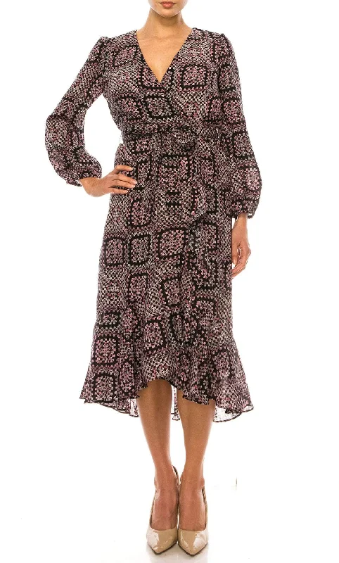 Limited Time Offers Today Only Maison Tara 95611M - Long Sleeve Dress