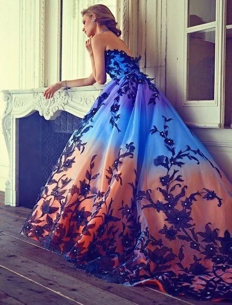 Big Savings Feminine Flow Beautiful dresses princesses ball gown prom dress S7689