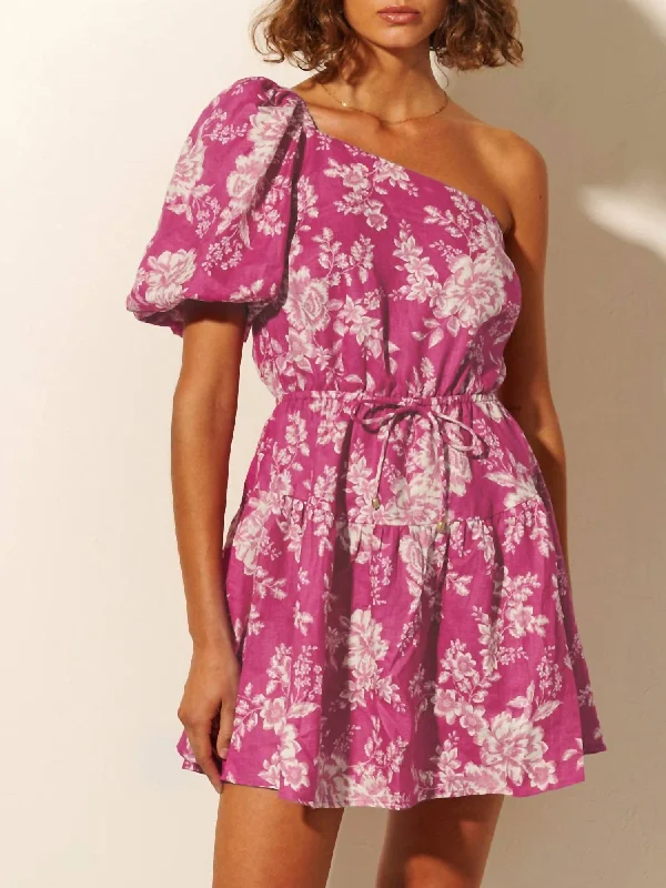 Summer Fashion Final Clearance Maeve Mini Dress In Pink Rose