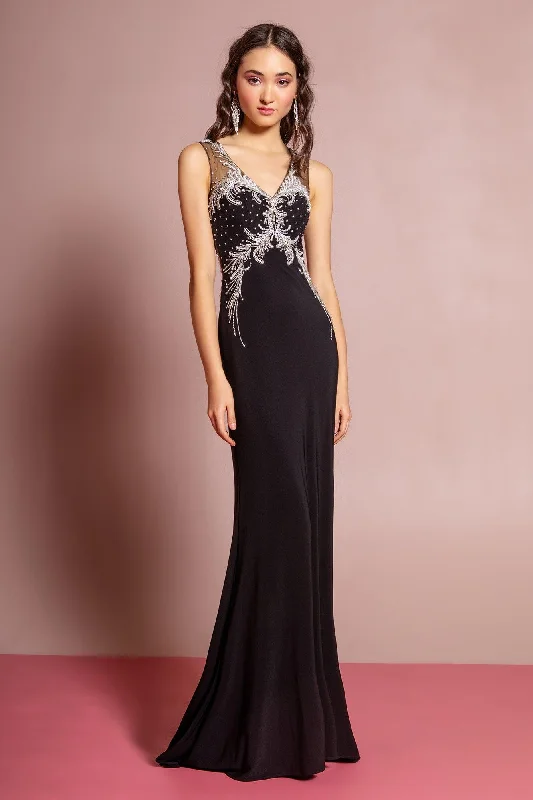 Premium Style Feminine Allure Prom Long Sleeveless Dress Evening Gown Sale