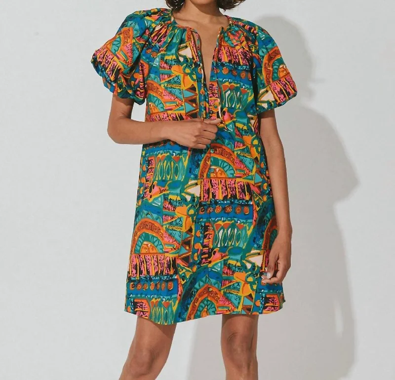 Save Big Weekend Special Natia Mini Dress In Paradiso