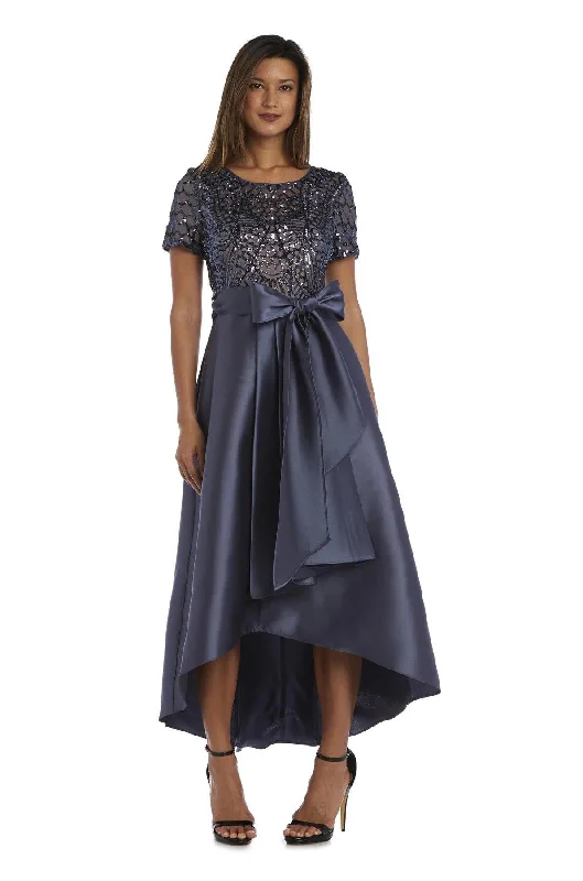 Big Savings Save on Classic Elegant Styles R&M Richards 3532 High Low Cocktail Skirt Top Dress