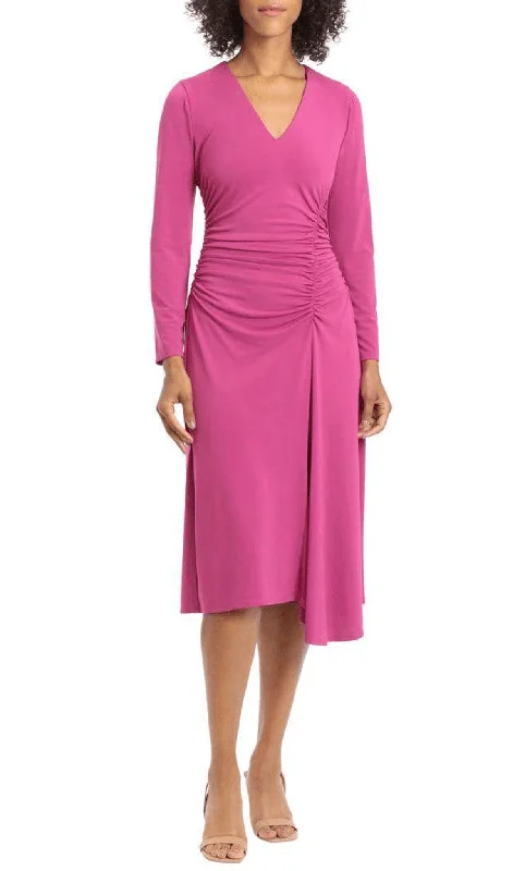 Ends Soon Grab Romantic Date - Night Styles Now Maggy London GT577M - Long Sleeve Dress