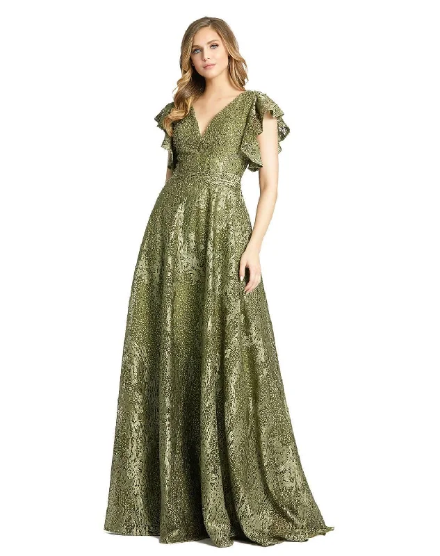 Hot Picks Dreamy Aesthetic Mac Duggal 20310 Long Mother of the Bride Dress Sale