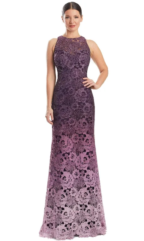 You'Ll Love Us Because Bold Patterns Alexander by Daymor 1975S24 - Sleeveless Jewel Neck Prom Dress