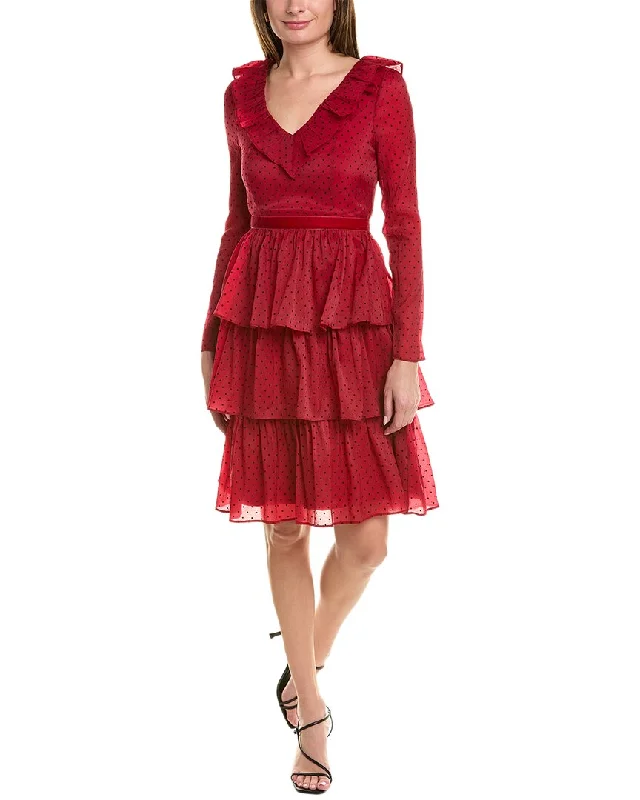 Shop The Hottest Deals Romantic Detailing Rachel Parcell Ruffle Tiered Midi Dress