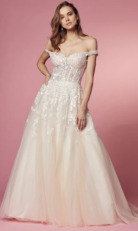 Explore What'S New Boho Chic Nox Anabel Bridal - JH925 Embroidered Sweetheart A-Line Gown