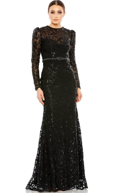 Best Sellers Luxury Comfort Mac Duggal 68011 - Embellished Long Sleeve Prom Dress