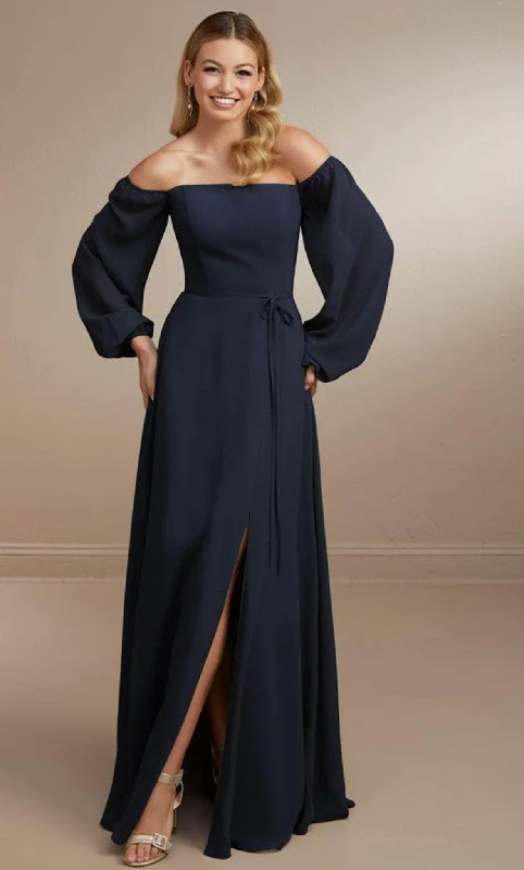 Imeless Style Ethnic Cultural Event Wear Christina Wu Celebration 22175 - Long Sleeve A-line Chiffon Dress